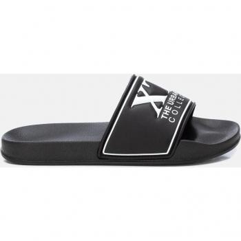 Chanclas XTI para hombre en color negro con suela de goma resistente