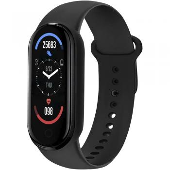 Pulsera de actividad Smartband AT410 - Compatible con Android y iOS - Bluetooth 4.0 - Monitoreo de pulso, presión sanguínea, calorías y sueño