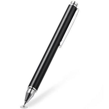TRIXES Bolígrafo Stylus Negro de Punta Fina para Pantallas Táctiles Capacitivas de Teléfonos Inteligentes y Tabletas