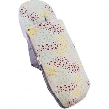 Saco Universal Polar para Cochecito y Silla de Paseo Jyoko Colorful Party - Impermeable y Aislamiento Térmico