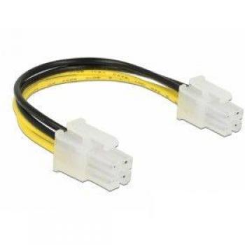 Cable DeLock P4 4 Pin macho a 4 Pin macho de 15 cm para placa base