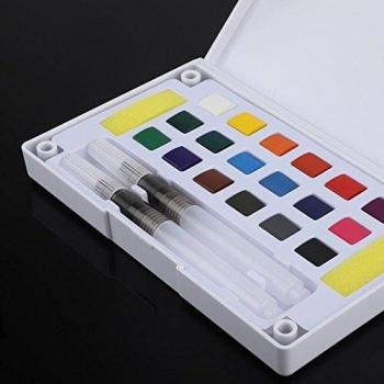 Fdit set de pintura de acuarela set de pigmentos de acuarela set de pintura de dibujo para adultos principiantes estudiantes artistas profesionales o ninos2