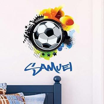 Ambiance Sticker col-incVP002+col-inc-alfa026 Pegatinas de Pared, Vinyl, Modèle 9, 50x30cm + 30x30cm