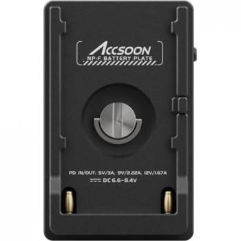 Accsoon CineView Series Wireless Video Transmission Protective Bag with NP-F Battery Adapter and Fast Charging Mount Plate
