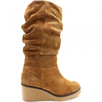 Bota Arrugada MERISSELL Mujer Cuero LOLA 110