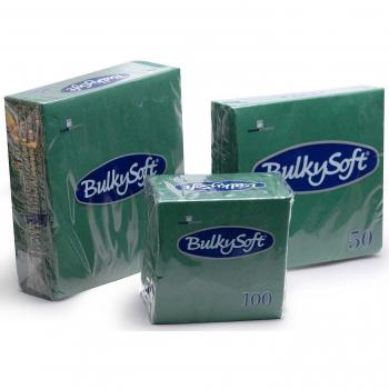 PARTYRama Verde Oscuro servilletas 33 x 33cms 2 Capas – Pack de 100