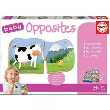 Educa - Baby Opposites Juego Educativo para Bebés, Multicolor