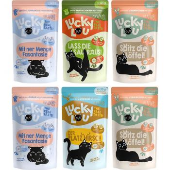 Lucky Lou Adult 6 x 125 g - Pack de prueba mixto - Wild Mix
