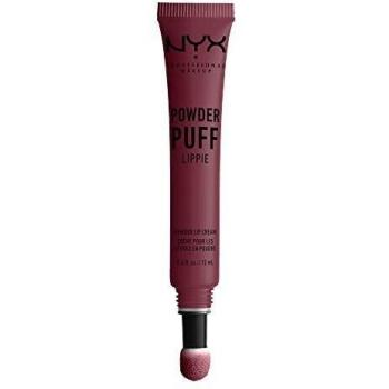 NYX PROFESSIONAL MAKEUP pintalabios mate larga duración Labial Poowder Puff Lippie Lip Cream Tono 7 Moody Color Cereza