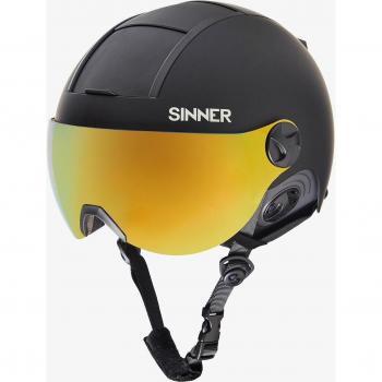 Sinner Casco de Esquí Bullit Visor Negro Talla M con Visera