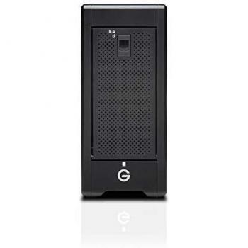 SanDisk Professional G-RAID 144 TB SHUTTLE 8 - Disco duro externo , Thunderbolt 3 y USB-C, portátil, con hardware RAID; velocidad de lectura de hasta 1900MB/s