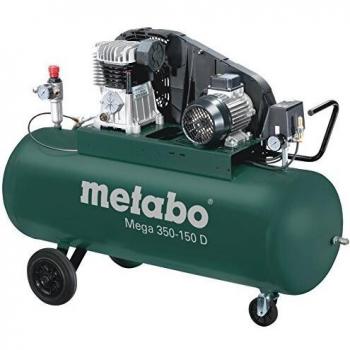 Compresor Metabo Mega 350-150 D, 150L, 2.2kW, 10 bar, caudal efectivo 220 l/min