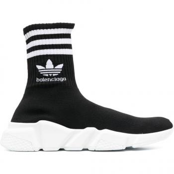 Balenciaga Women's Speed Sneakers, Black, 3D Knit, Sock Design, Size 35 (EU), Size 5 US, Sizes: 5 UK, 4 UK, 3 UK, 2 UK