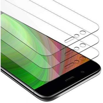3x Película Protectora de Vidrio Templado para Huawei NOVA 2 - Transparente, Dureza 9H, Compatible con 3D Touch
