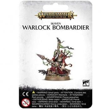 WARHAMMER AGE OF SIGMAR - SKAVEN WARLOCK BOMBARDIER - FIGURE