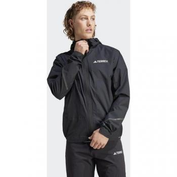 Adidas Terrex Men's Xperior RAIN.RDY Jacket, Black - Size: Small