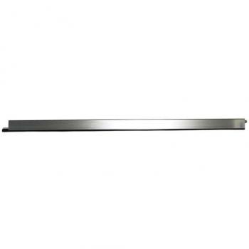 Burlete de aluminio con goma plata 082cm