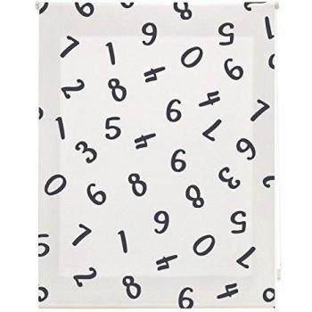 Sleepens Storalia - Estor Digital Infantil Art Print - Numeros - 180x180 cm