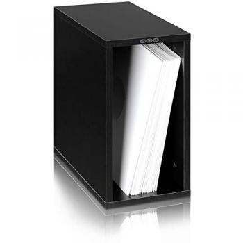 Zomo VS-Box 50 Black Vinyl Record Storage for up to 60 LPs