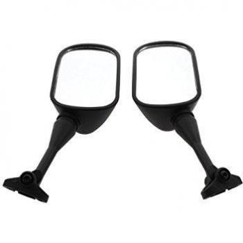 Toogoo 22828 Espejo Retrovisor, Negro Mate