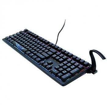 Ducky Shine 6 Negro PBT RGB LED Backlit Blue Cherry MX Teclado EE.UU