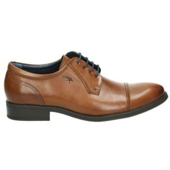 Fluchos 8412 Zapatos de Cordones para Hombre, Color Marrón, Fabricados en Piel