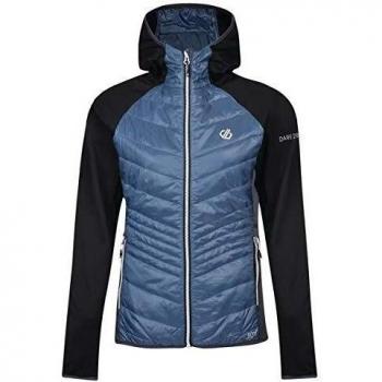 Dare 2b Hybrd Vst - Plumífero sin mangas para mujer Airwise WOOL HYBRID, Meteor/Black, FR: L