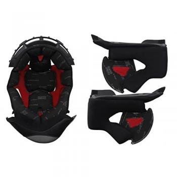 Forro y Almohadillas para Casco LS2 FF327 Challenger HPFC - Negro Rojo (S)