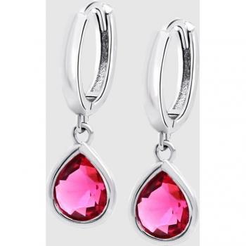 Pendientes Lotus Silver LP3563-4/3 en Plata con Acabado Brillante y Detalles Sinfos