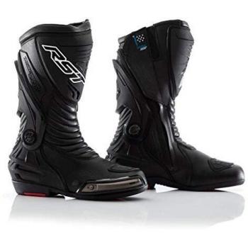 Botas de moto RST Tractech Evo 3 CE Impermeables para Hombre - Negro (Tamaño 39)