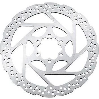 SHIMANO Disco 160MM 6 Tornillos RT56 Solo Resina Ciclismo, Adultos Unisex, Multicolor