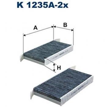 Filtron K1235A-2x Calefacción para Automóviles