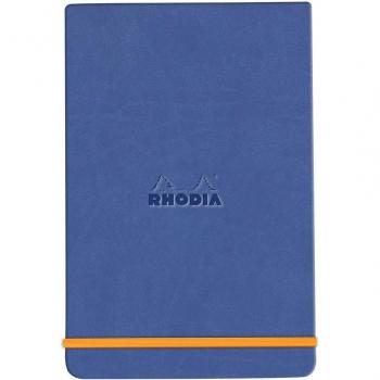 Webnotepad A5 - Rhodia 194391C - Líneas horizontales - Azul zafiro