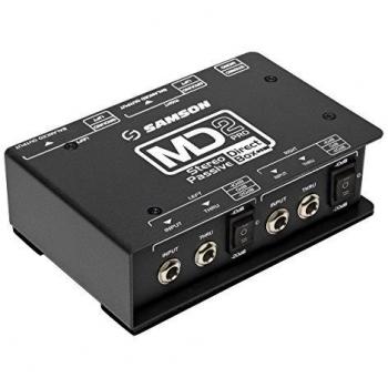 Samson S-Max MD2Pro - Stereo Passive Direct Box - PROCESSOR