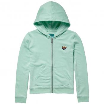 O'Neill Chica Full Zip Hoodie streetwear Sudadera con capucha, niña, Full zip hoodie, Brook Green, 176