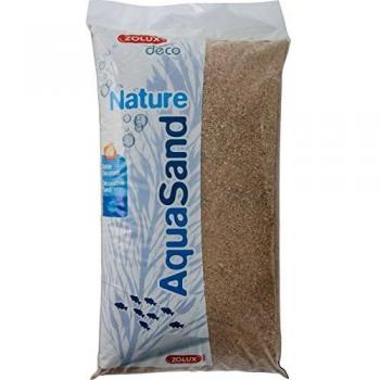 Zolux Gravier Natural para Acuario Arena de Río de 1 a 4 mm de granulométrie – 12 kg