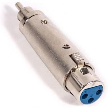 Adapter Connector Converting K3P 3-Pole XLR /Pin Female to J RCA Male