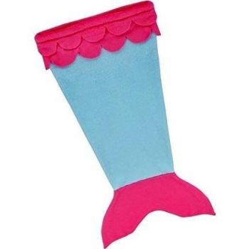 Elite99 Manta de Terciopelo Cola de Sirena Pez Suave para Hogar Cama Sofá Saco de Dormir para Adultos y Niños - Talla M, D