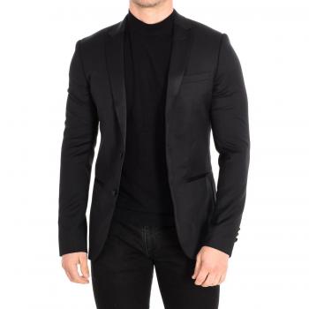 Abrigo estilo americana con cuello con solapa HDVES02-HD300 hombre