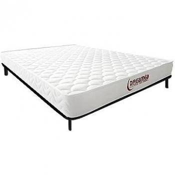 Conjunto de somier de láminas + colchón de espuma viscoelástica PELOPS de DREAMEA - 15 cm de grosor - 140 x 190 cm