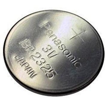 Batería de botón de litio PANASONIC BR 2325, 3 V, 165 mAh, 23 x 2.5 mm