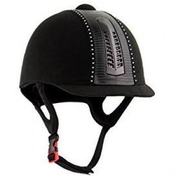 horka Adulto Casco de seguridad Falcon STRASS - Negro, 61CM