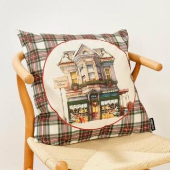 Funda de Cojín Navidad 100% Algodón 50x50 cm - Colección Christmas