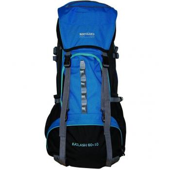 Northland Professional Kailash - Mochila, color negro / azul / azul océano, 60+10 l / 2.530 g
