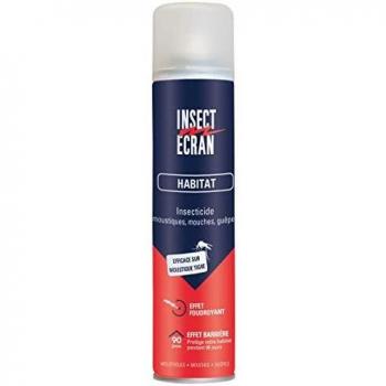 Insecticida Habitat Spray Efecto Barrera y Foudroyant 300 ml - Anti-Mosquitos, Moscas y Avispas