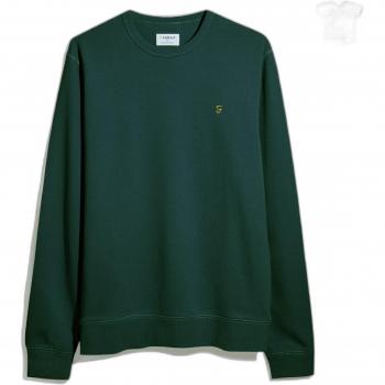Farah Tim Men's Crew Neck Sweatshirt - Petrol Blue