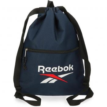 Mochila Saco con Cremallera Reebok Boston Azul Marino