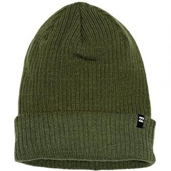 BILLABONG Gorro para Hombre Arcade Baenie, otoño/Invierno, Hombre, Color Marrón - Verde, tamaño Talla única