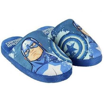 Cerdá Zapatillas De Casa Abierta Avengers, Niños, Azul