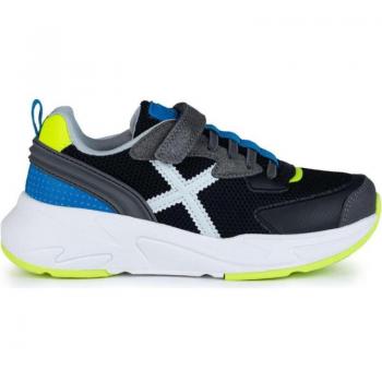 Zapatillas Munich Mini Track VCO 84 para niños, color negro, modelo 8890084, deportivas casuales
